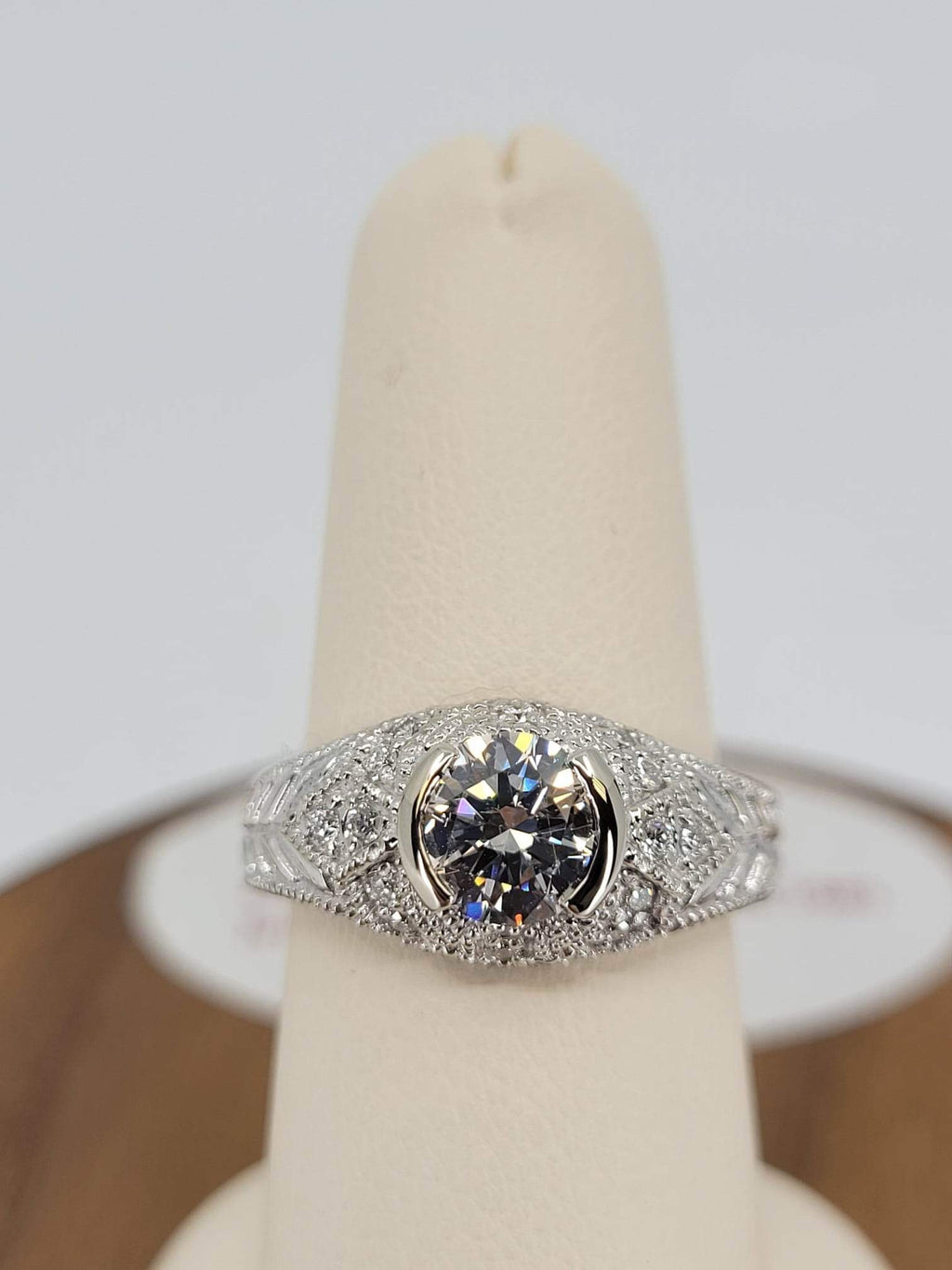 Vintage Style Engagement Ring